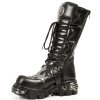 BOTY NEW ROCK M.403-S1 ITALI Y NOMADA NEGRO, ANTIC ACERO, REACTOR TOBERAS ORIFI