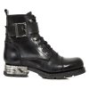 BOTY NEW ROCK M.MR039-C1 ITALI NEGRO MOTOROCK NEGRO TACON ACERO
