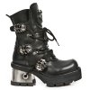 BOTY NEW ROCK M.1044-S1 ITALI NEGRO PLANING NEW NEGRO M8 ACERO