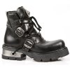 BOTY NEW ROCK M.988-S1 ITALI Y NOMADA NEGRO, PLANING NEGRO M3 ACERO ORIF Y CANA