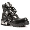 BOTY NEW ROCK M.988-S1 ITALI Y NOMADA NEGRO, PLANING NEGRO M3 ACERO ORIF Y CANA