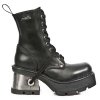 BOTY NEW ROCK M.8355-S1 ITALI NEGRO, PLANING NEGRO M8 ACERO