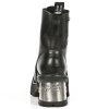 BOTY NEW ROCK M.8355-S1 ITALI NEGRO, PLANING NEGRO M8 ACERO