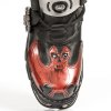 BOTY NEW ROCK M.195-S1 ITALI NEGRO, FLORENTIC ROJO, NEW REACTOR NEGRO ORIFICI