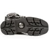 BOTY NEW ROCK M.195-S1 ITALI NEGRO, FLORENTIC ROJO, NEW REACTOR NEGRO ORIFICI