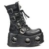 BOTY NEW ROCK M.373-S2  ITALI Y NOMADA NEGRO, PL NEW SPACE