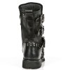 BOTY NEW ROCK M.1474-S1 NOMADA NEGRO, ITALI NEGRO, PLANING NEGRO SIN