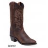 Jama Old West Boots OW 2030 LE  LARAMIE TAN BROWN PULL UP dámská westernová obuv