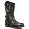 BOTY NEW ROCK M.MR025-C1 BUFALO NEGRO ITALI NEGRO MOTOROCK NEGRO TACON ACE