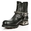 BOTY NEW ROCK M.MR024-C1 ITALI NEGRO MOTOROCK NEGRO TACON ACERO