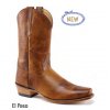 Jama Old West Boots  5555 EL PASO BROWN ANTIQUA pánská westernová obuv