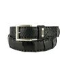 belt 214 crocodile python black