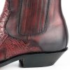mayura boots rock 2500 red black python (3)