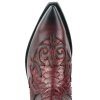 mayura boots rock 2500 red black python (6)