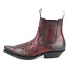 mayura boots rock 2500 red black python (1)