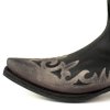 mayura boots 2567 grey suede crazy old black (4)