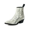 mayura boots marie 2496 white natural python