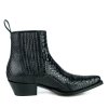 mayura boots marie 2496 black natural python (5)