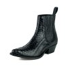 mayura boots marie 2496 black natural python