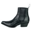 mayura boots marie 2496 black natural python (1)