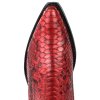 mayura boots marie 2496 red natural phyton (6)