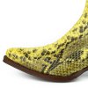 Dámská westernová obuv Mayura Boots Marie 2496 PYTHON NATURAL AMARILLO