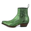 Dámská westernová obuv Mayura Boots Marie 2496 PYTHON NATURAL  VERDE