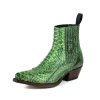 Dámská westernová obuv Mayura Boots Marie 2496 PYTHON NATURAL  VERDE