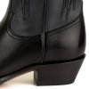 mayura boots wings 2666 black nappa split suede in vintage black (2)