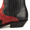 mayura boots rock 2500 black box red python (3)