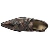 BOTY NEW ROCK M.2246-S27 VINTAGE FLOWER ROJO, CUEROLITE M2 ACERO
