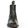 BOTY NEW ROCK M.7953-S4 PITON NEGRO WEST NEGRO ACERO  CAS