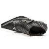 BOTY NEW ROCK M.7956-S1 NOMADA NEGRO ITALI NEGRO WEST NEGRO ACERO TACON AC