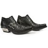 BOTY NEW ROCK M.7956-S1 NOMADA NEGRO ITALI NEGRO WEST NEGRO ACERO TACON AC