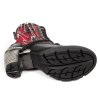 BOTY M.TR027-S1 ITALI NEGRO TELA ESCOCESA ROJA TRAIL NEGRO-2