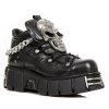 BOTY NEW ROCK  M.1491-C1 ITALI NEGRO NOMADA NEGRO TOWER NEGRO ACERO