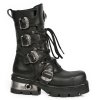BOTY NEW ROCK M.373MT-C1 ITALI NEGRO,NOMADA NEGRO, PLANING NEGRO M3 ACERO