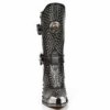 BOTY NEW ROCK M.7983P-C10 ITALI NEGRO, NOMADA NEGRO, BULL NEGRO TACON ACER