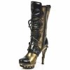 BOTY NEW ROCK M.PUNK001-C20 NOMADA NEGRO BOX OROMANE PLAT ORO PUNK T RECI