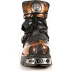 BOTY NEW ROCK M.288-S1 ITALI NEGRO, PULIK FUEGO, REACTOR NEGRO TOBERAS ORIFIC