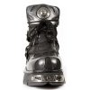 BOTY NEW ROCK M.288-S2 ITALI NEGRO, ANTIK ACERO, REACTOR NEGRO TOBERAS ORIFIC