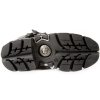 BOTY NEW ROCK M.288-S2 ITALI NEGRO, ANTIK ACERO, REACTOR NEGRO TOBERAS ORIFIC