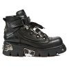 BOTY NEW ROCK M.654-S1 ITALI NEGRO, NOMADA NEGRO, REACTOR NEGRO TOBERAS