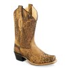 Jama Old West 18009E  GREELEY LEOPARD PRINT dámská westernová obuv