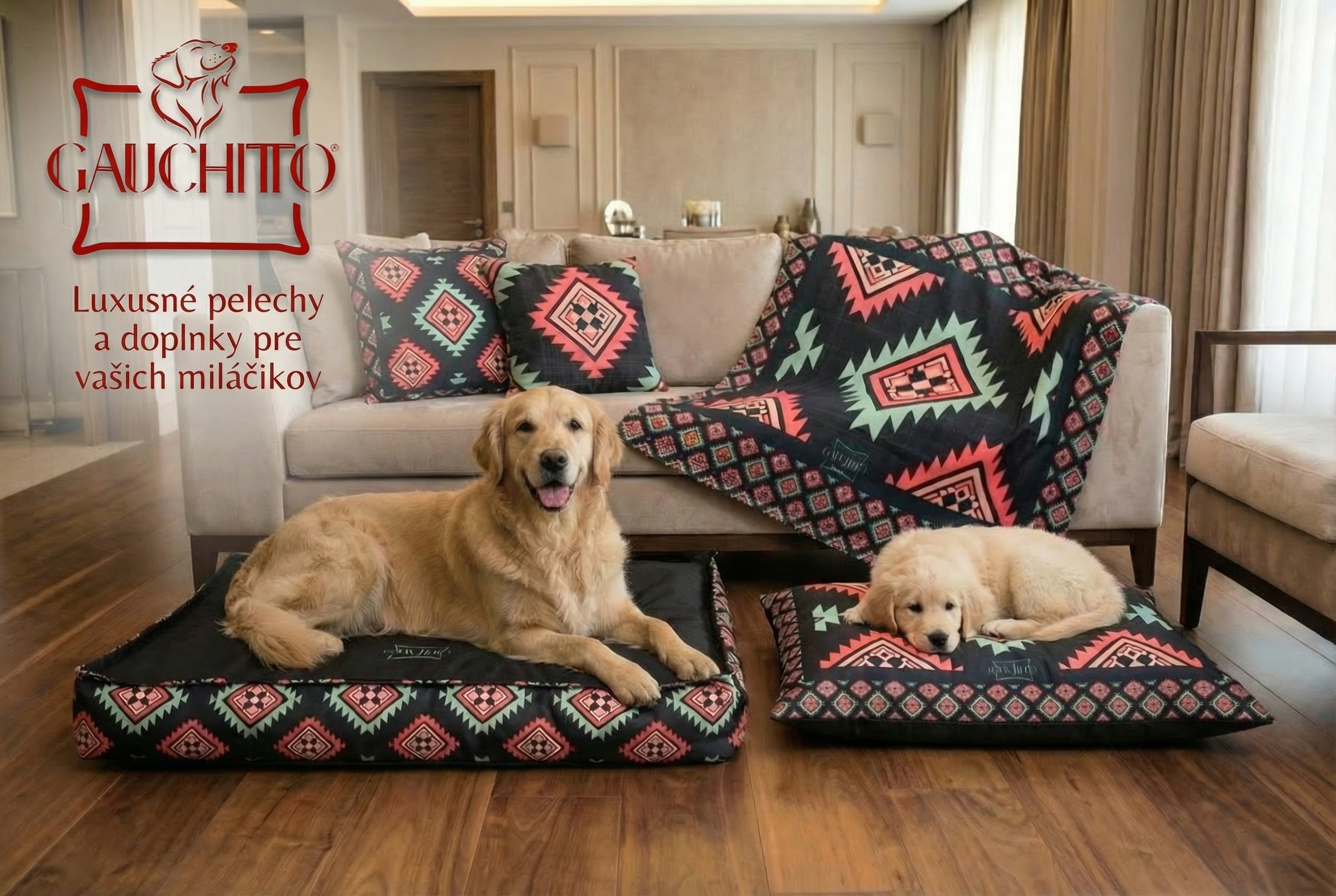 Retriever - Set Aztec Village designed by GAUCHITTO