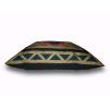 alt="Aztec Desert Pillow Dog Bed side view – washable, waterproof, suitable for large breeds"