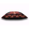 alt="Bohemian Circus Pillow Dog Bed side view – washable, waterproof, suitable for large breeds"
