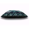 alt="Four-Leaf Clover Pillow Dog Bed side view – washable, waterproof, suitable for large breeds"