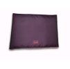 alt="Bohemian Circus mattress dog bed top view – geometric pattern details, durable recycled polyester fabric"