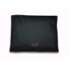alt="Jungle Pearl mattress dog bed top view – geometric pattern details, durable recycled polyester fabric"